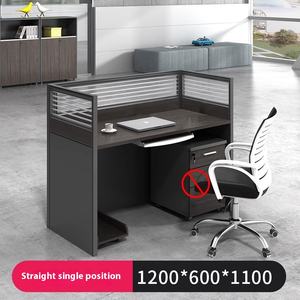 Muebles de oficina modulares modernos de fabricante de China, <span class=keywords><strong>escritorio</strong></span> de estación de trabajo de 2-6 plazas con estilo de panel de madera, <span class=keywords><strong>escritorio</strong></span> de Gerente de <span class=keywords><strong>personas</strong></span> <span class=keywords><strong>para</strong></span> 2-6 <span class=keywords><strong>personas</strong></span> - Product Image 4