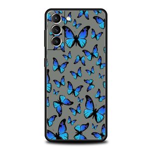 Adorable Coque de Téléphone Tendance Papillon pour Samsung Galaxy S24 S23 S22 <span class=keywords><strong>S20</strong></span> Ultra S21 <span class=keywords><strong>FE</strong></span> 5G S10 S9 Plus S10E en Silicone Souple - Product Image 3