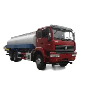 2023 New Type Howo 15m3 6x4 Powerful Dimensions 10000l Water Tank Truck tanker transport truck Hot Sale Water Sprinkler Truck