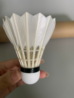 Volant de badminton professionnel direct d'usine plume d'oie durable 78 77 76 balle de vitesse pour les tournois