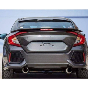 ชุดแต่งไฟ LED ท้ายรถยนต์ สำหรับ Honda Civic รุ่นที่ 10 และ 10.5 ปี 2016-2021 รุ่นไทย สไตล์ RS สปอยเลอร์หลัง - Product Image 1