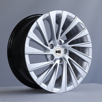 Llantas de Aleación Monobloque Forjadas Personalizadas para Autos, de 15-24 Pulgadas, 5X112 5X114.3, Estilo Racing, Ligeras, Aprobadas para Mejoras en Vehículos de Pasajeros