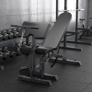 <span class=keywords><strong>Banco</strong></span> de Pesas Multifuncional Plegable de Alta Resistencia Ajustable para Inclinación, Declinación, Press con Mancuernas, Flexiones de Piernas, Extensión, Bíceps y Abdominales - Product Image 5