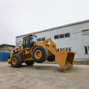 Chargeuse sur pneus CAT 966H d'occasion de haute qualité, 23 tonnes, chargeuses d'occasion CAT 966C 966H 966G 966F en stock à vendre à Shanghai - Product Image 2