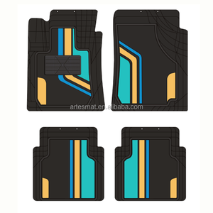 Tapis de voiture universels sur mesure toutes saisons, protection intégrale 3D, bords étendus, en caoutchouc imperméable - Product Image 4