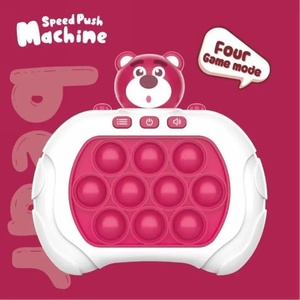 Machine de jeu rapide anti-stress pour enfants, version chinois-anglais, en plastique, à base de rythme, défi Whack-a-mole - Product Image 3