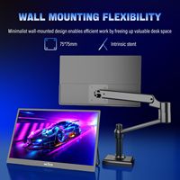 Monitor portátil de 18.5 pulgadas 2K 120Hz QHD IPS, pantalla externa para juegos con 100% sRGB y soporte para Windows