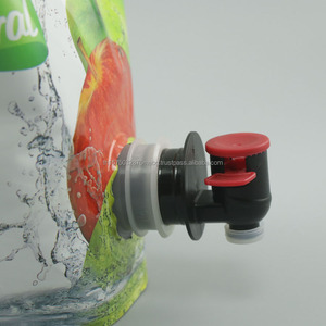 บรรจุภัณฑ์แบบซองตั้งได้ขนาด 3 ลิตร/5 ลิตร พร้อมวาล์ว Vitop ผลิตจากอลูมิเนียมฟอยล์ พิมพ์กราเวียร์ สำหรับบรรจุไวน์ กาแฟ น้ำผลไม้ เครื่องดื่ม น้ำ แชมเปญ - Product Image 6