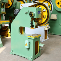 Presse à découper mécanique à gorge profonde 6,3T pour tôles d'acier, moteur 1,5 kW 110/220V, moule personnalisé, moteur multifonctionnel, haute précision