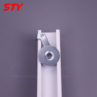 Nouveau S Rails support caché vente en gros électrique motorisé maison intelligente produits rideau piste accessoires