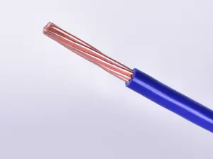 Factory Hot Red For Sale Manufacturers Electric Copper Aluminum Wire Line 450/750v H07V-U H07V-R Singlecorecable