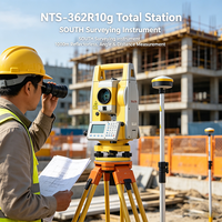 Promotion South NTS-362R10G Station totale sans réflecteur 1000m, Instrument de topographie de haute précision à double axe, Outil de construction AI