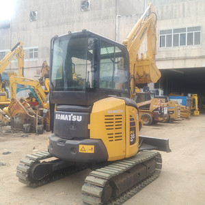 Excavatrice Komatsu PC35MR d'occasion de 3,5 tonnes, moteur Cummins, pompe hydraulique Kawasaki, moteur d'origine japonaise, 1200-2000 heures, 90% neuve - Product Image 4