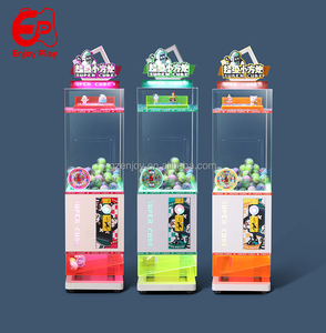 Machine à capsules de loterie <span class=keywords><strong>Super</strong></span> Cube sans surveillance avec paiement multiple pour enfants, distributeur d'œufs surprise pour aire de jeux intérieure - Product Image 1