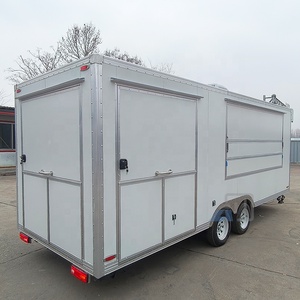 Volledig uitgeruste shawarma foodtrucks, BBQ foodkiosk, mobiele keuken, koffiekar, CE DOT gecertificeerde pizza foodtruck met balkon - Product Image 3