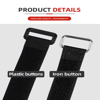 Sangle auto-agrippante en nylon et polyester élastique, épaisse, non extensible, imperméable et ignifuge, haute qualité, OEM ODM, prix usine, meilleures ventes 2026