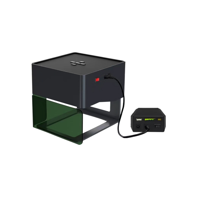 Portable New 3W Laser Printer for Mini Plastic Leather Wood Fast Delivery Desktop Laser Marking Machine