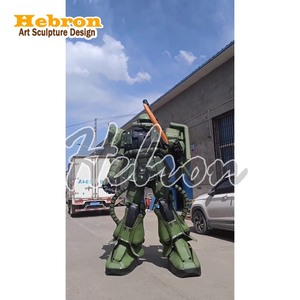 2.7 m Tall Performance Wear Realistic Robot Figure Mascot Costume Led Robot Stilt Walker Costume life size robot <strong>transformers</strong> - Product Image 6