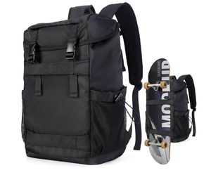 Mochila para Patineta, Bolsa para Patineta para Hombre, Mochila Deportiva para Patinar, Deportes, Viajes, Universidad - Product Image 1