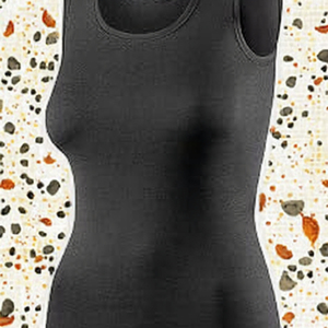 <b>Women</b> <b>Knitted</b> Scoop Neck <b>Tank</b> <b>Top</b> Solid Color Casual Sleeveless Fitted Vest Regular Length - Product Image 4