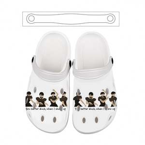 Venta al por mayor vendedores de logotipo personalizado jardín mulas <span class=keywords><strong>Eva</strong></span> Flat Pvc hombres y mujeres clásico antideslizante Zuecos Mujer zuecos <span class=keywords><strong>zapatos</strong></span> - Product Image 1