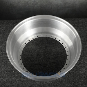 Barillet intérieur de roue pour <span class=keywords><strong>BBS</strong></span> <span class=keywords><strong>RS2</strong></span> 17 à <span class=keywords><strong>18</strong></span> pouces 16 32 trous 3 pièces roue brossée Double étape baril intérieur alliage 6061-T6 - Product Image 3