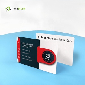 Prosub <strong>Blank</strong> Aluminum Sublimation <strong>Business</strong> <strong>Card</strong> Diy Double Sided Custom Printing Metal Id <strong>Card</strong> Sublimation <strong>Business</strong> <strong>Cards</strong> - Product Image 1