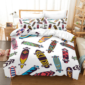 Juego de ropa de cama de estilo Hippie para niños y adolescentes, edredón de estilo Hip-Hop para jóvenes, actividades de ocio - Product Image 5