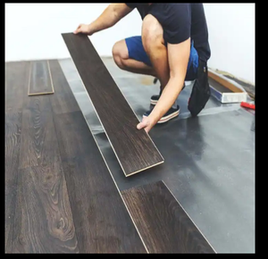 <span class=keywords><strong>Suelo</strong></span> de vinilo entrelazado SPC de PVC antideslizante de estilo europeo, instalación de clic autoadhesiva de 4mm, diseño de madera para uso en interiores - Product Image 3