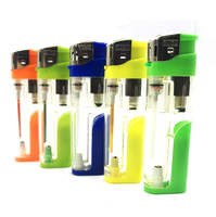 Gaz en plastique de briquet électrique jetable classique BIDA LED pour le camping et le tabagisme