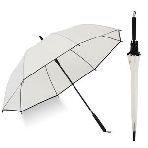 Parapluie transparent imperméable de style américain pour le golf, pour femmes et pour la modestie - Product Image 1