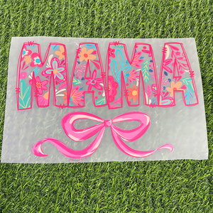Étiquettes thermocollantes personnalisées pour <span class=keywords><strong>maman</strong></span>, impression sérigraphique, transferts plastisol DTF, designs prêts à être pressés, transferts thermiques DTF - Product Image 3