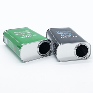 Latas Metálicas Cuadradas/Rectangulares de Hojalata de 0.28mm de Espesor, Envases Vacíos de 1L para Aceite de Motor con Superficie Lacada y Logotipo Personalizado - Product Image 6