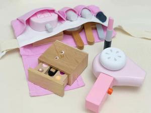 2021 nuovi giocattoli per bambini regalo trucco per ragazze in legno <span class=keywords><strong>gioco</strong></span> di imitazione Set simulazione asciugacapelli giocattoli <span class=keywords><strong>gioco</strong></span> di ruolo per bambini - Product Image 4
