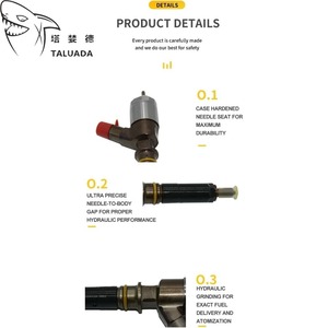 Injecteur de carburant 3264700 326-4700 32F61-00062 10R7675 10R-7675 pour excavatrice 320D GC 323D S 320D L 323D, moteur diesel C6.4 - Product Image 6