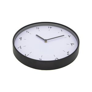 Black <b>Plastic</b> Azan Clock Islamic for Home Decor with Calligraphy Clock Face - Product Image 3