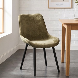Sedia da Pranzo in Stile Italiano Verde Elegante Personalizzata di Alta Gamma per <span class=keywords><strong>Cucina</strong></span> e <span class=keywords><strong>Soggiorno</strong></span> - Product Image 3
