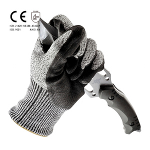 Gants De Protection Guante Anticorte Reforzado sécurité trempée Werk Handschoenen Diesel niveau 5 Gants De travail industriel Anti-coupure - Product Image 1