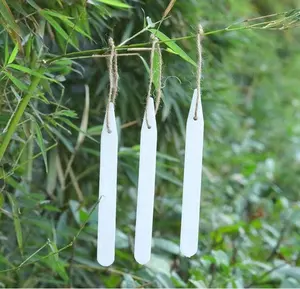 100 Stück 4,7 Zoll dicke Kunststoff pflanze Garten etiketten Wasserdichte Baums chul pfahl Pflanzen anhänger Identifizierung Sämling Gemüse weiß