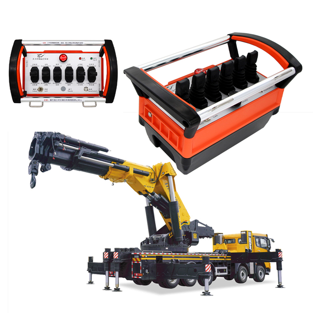 Factory Wholesale Professional 4 5 6 7 8 Channel Mobile Crane Radio Proportional Remote Control and Excavator Remote Control