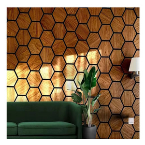 Diseño moderno modelo 3D paneles <span class=keywords><strong>de</strong></span> pared <span class=keywords><strong>de</strong></span> hotel <span class=keywords><strong>chapa</strong></span> <span class=keywords><strong>de</strong></span> <span class=keywords><strong>madera</strong></span> Pet MDF estriado acústico insonorizado listones <span class=keywords><strong>de</strong></span> <span class=keywords><strong>madera</strong></span> revestimiento <span class=keywords><strong>de</strong></span> pared - Product Image 3