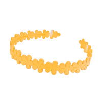 Accessoires de cheveux antidérapants à la mode simples pour femmes bandeaux de cheveux dentés cassés et givrés