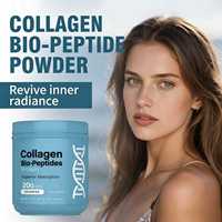 Poudre de collagène protéiné bio-peptides non aromatisée, supplément de peptides de collagène hydrolysé pour la peau, les cheveux, les ongles et les articulations, en vrac
