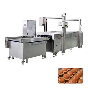 conveyor belt onion garlic frying machine commercial gas continuous frying machine donuts conveyor deep fryer