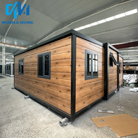 Maison conteneur extensible australienne de 20 pieds ou 40 pieds, maison conteneur mobile préfabriquée moderne avec salle de bain complète, 2/3 chambres