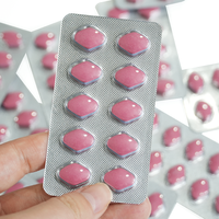 Venta directa de fábrica, tabletas de 100 mg y 500 mg, suplementos herbales para mujeres, fórmula personalizada y píldoras mejoradas