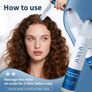 Private Label 25ml Natural Formula Nourishing Scalp Care <strong>Hair</strong> Growth Roll-On Liquid for <strong>Hair</strong> <strong>Loss</strong> <strong>Treatment</strong> - Product Image 2