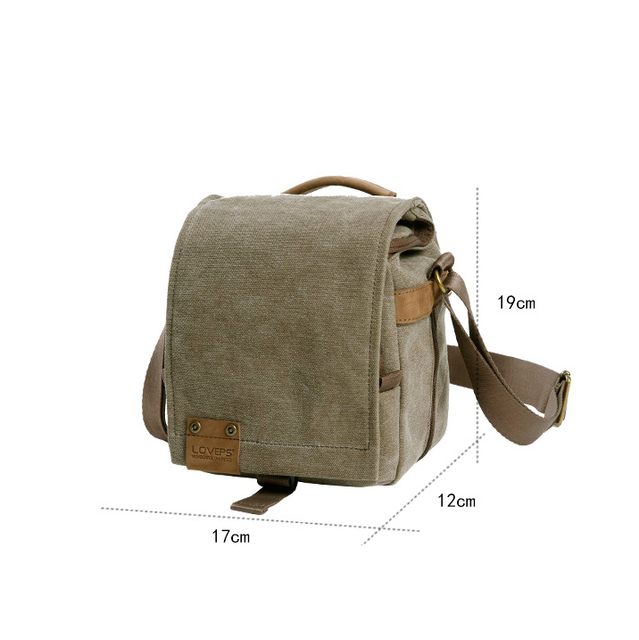 Factory Manufacture Professional Dslr Camera Bag Travel Digital Waterproof Retro Camera Shoulder Bag