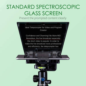 Kit de téléprompteur portable FEELWORLD <span class=keywords><strong>TP2A</strong></span> pour appareil photo reflex numérique, smartphone, tablette, prise en charge de l'objectif grand angle - Product Image 5