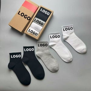 New 5-Pair Gift <b>Box</b> Customized Sports <b>Socks</b> – Brand Embroidered Logo Comfortable Breathable for Cycling Running & Leisure - Product Image 4